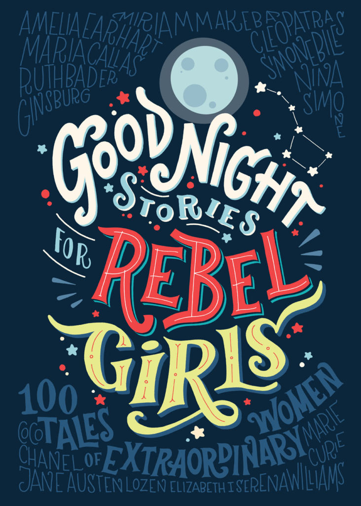Book cover of Good night stories of rebel girls